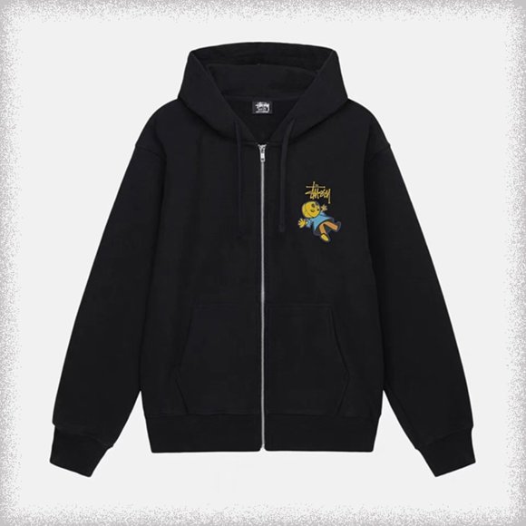 Stussy Dollie Zip puppet Hoodie Black Hoodies - Picture 2 of 2